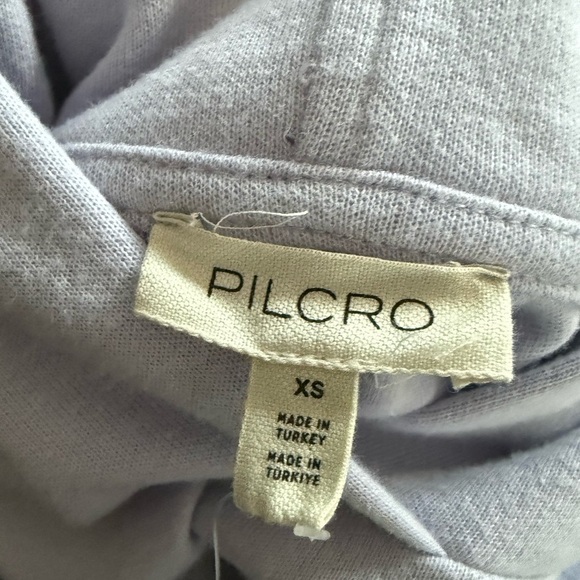 NWT Anthropologie Pilcro Hooded Sweatshirt Twofer Mini Dress | Size XS - Picture 10 of 12